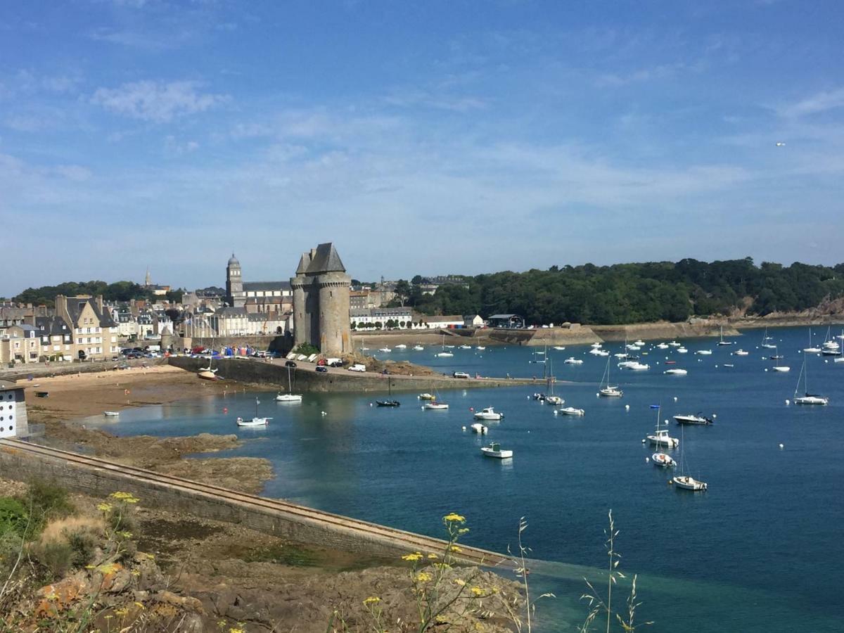 Studio Bord De Plage Des Bas Sablons Saint Malo Eksteriør bilde