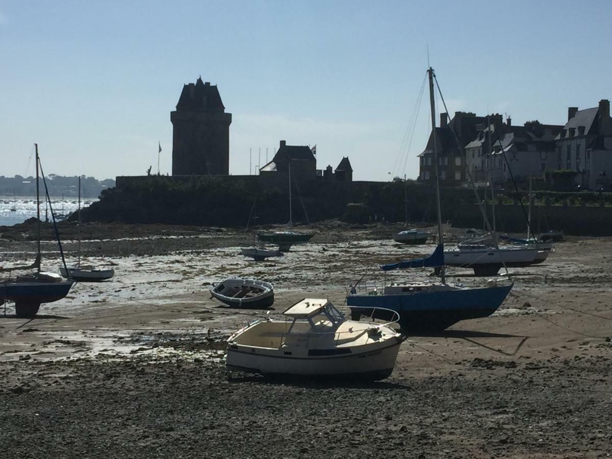 Studio Bord De Plage Des Bas Sablons Saint Malo Eksteriør bilde